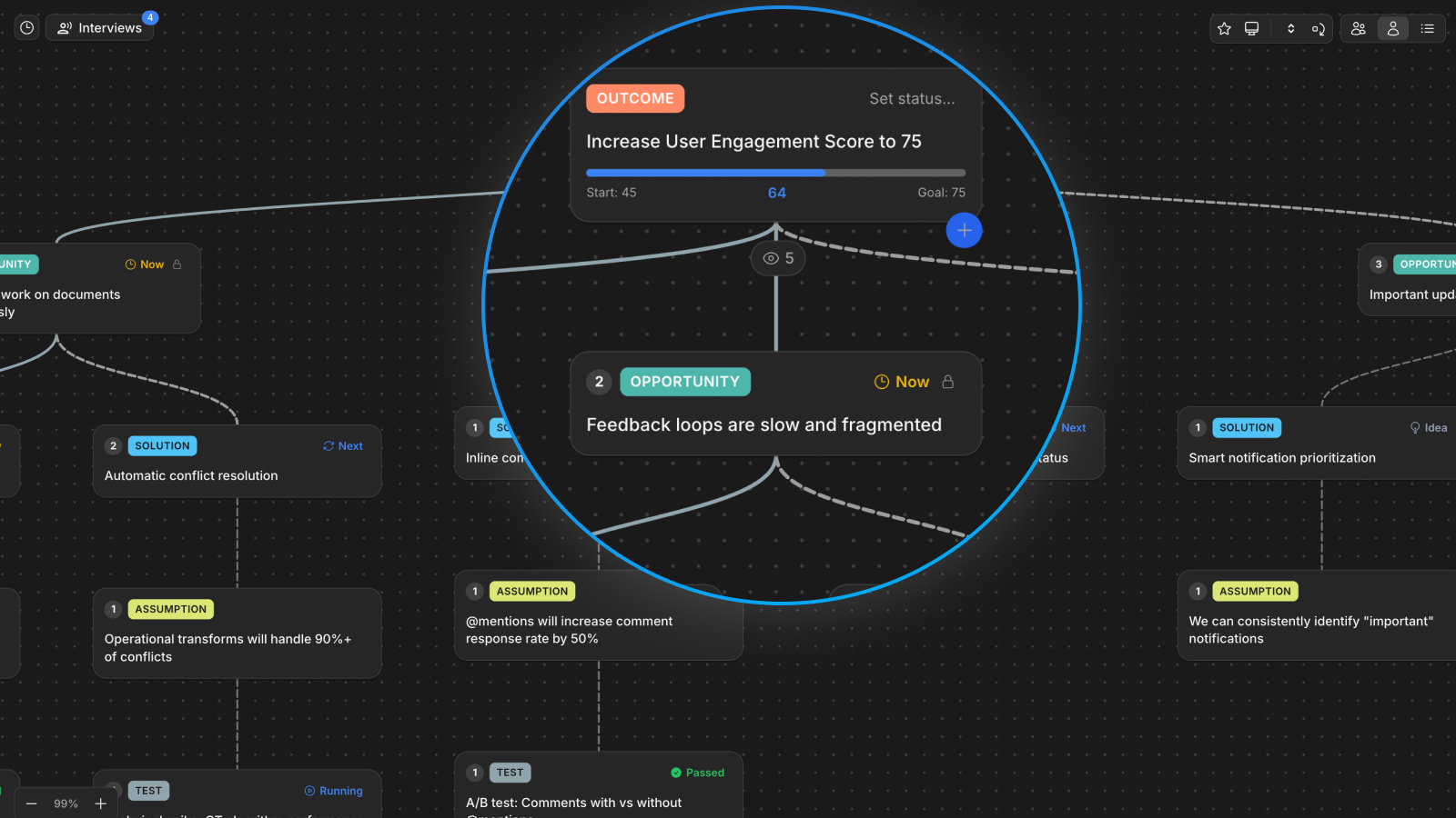Product screenshot — Real-time collaboration